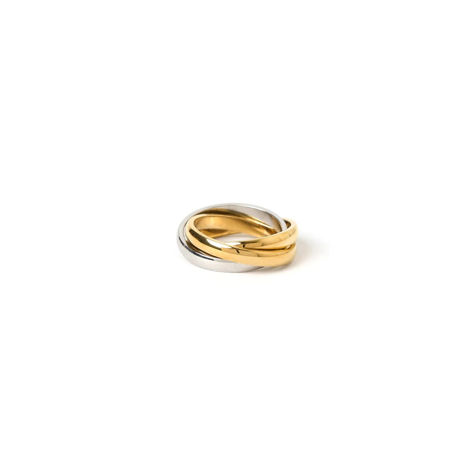Sasha Trio Ring - Two Tone