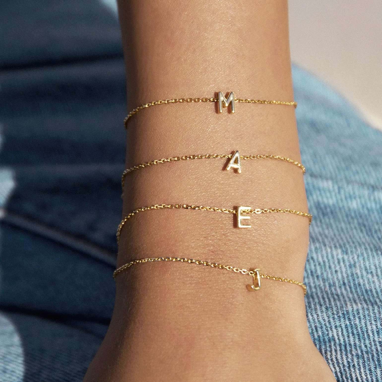 Say My Name Bracelet - Gold