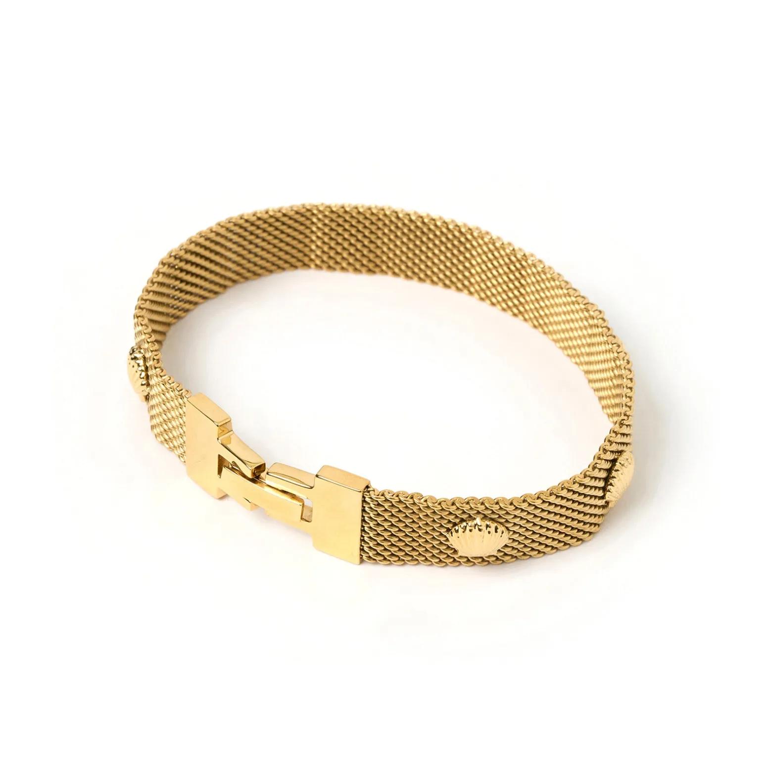 Seashell Gold Bracelet