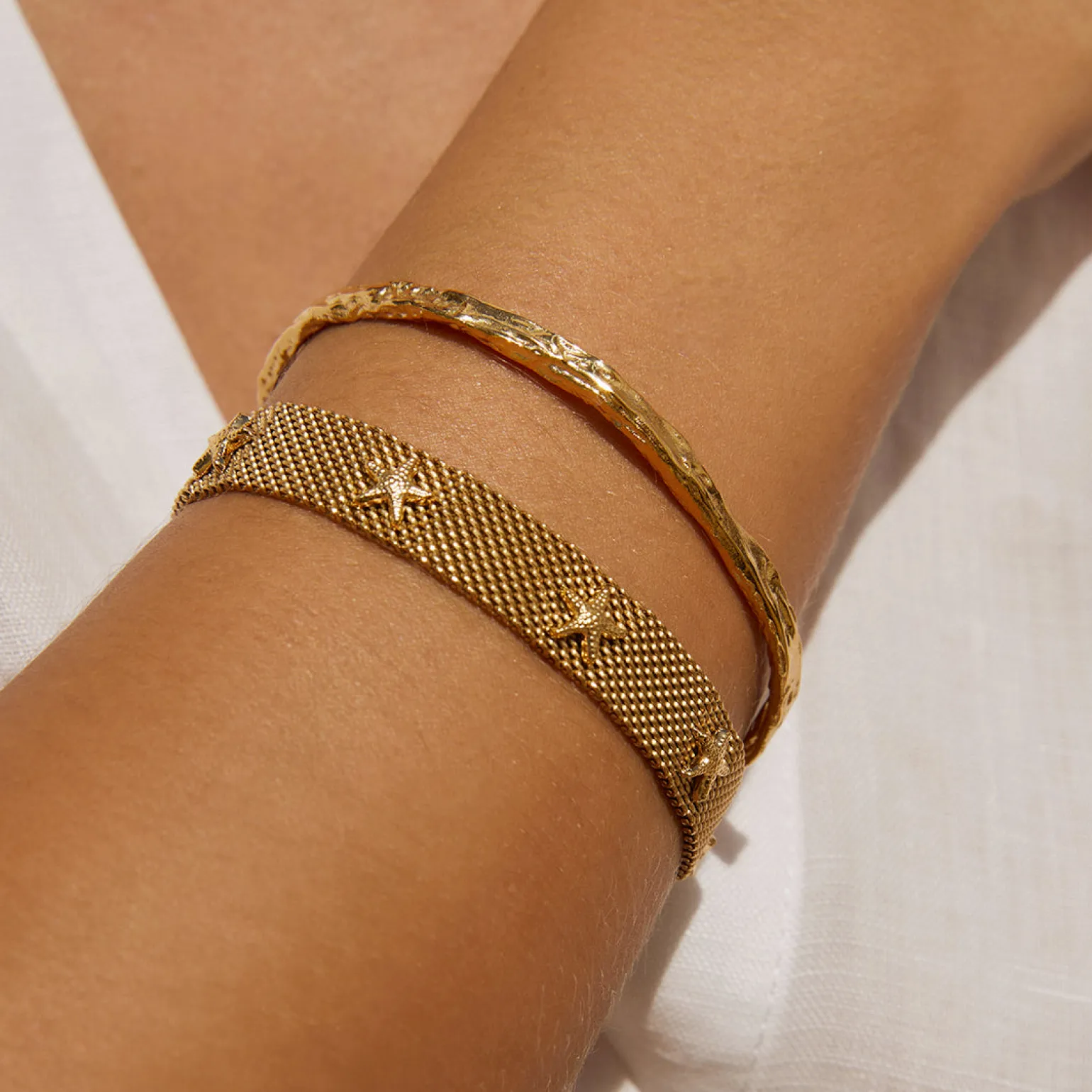 Seastar Gold Bracelet