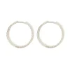 Sebastian Silver Hoop Earrings