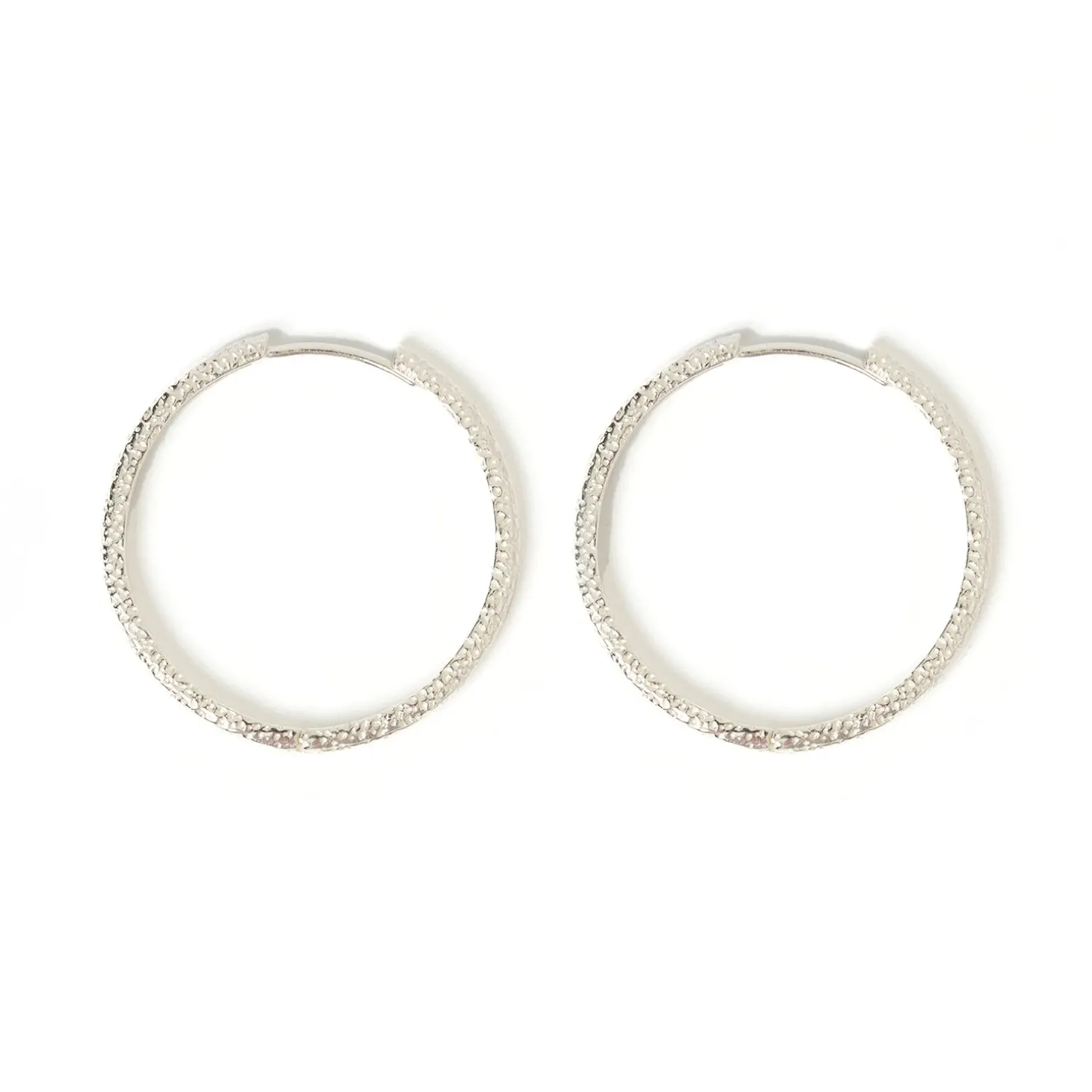 Sebastian Silver Hoop Earrings