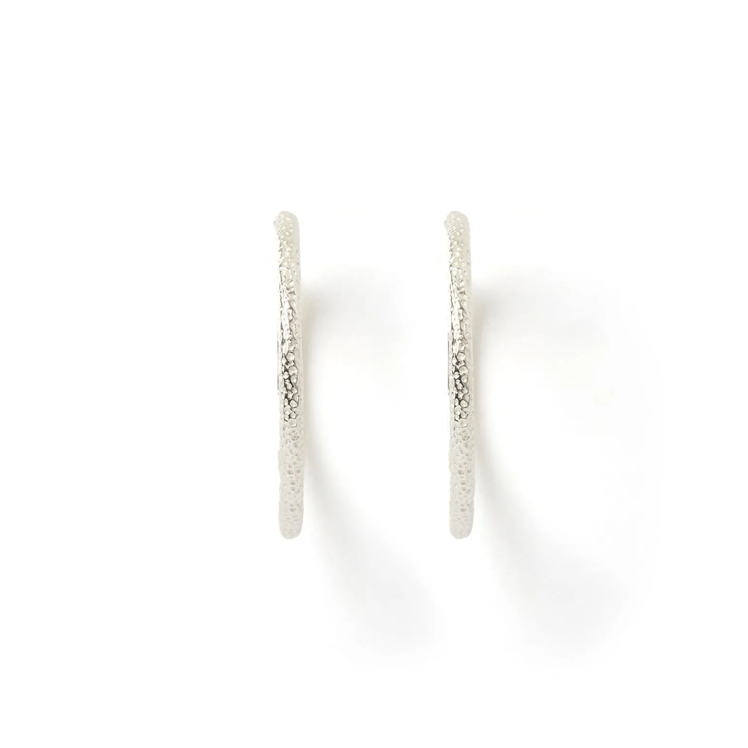Sebastian Silver Hoop Earrings