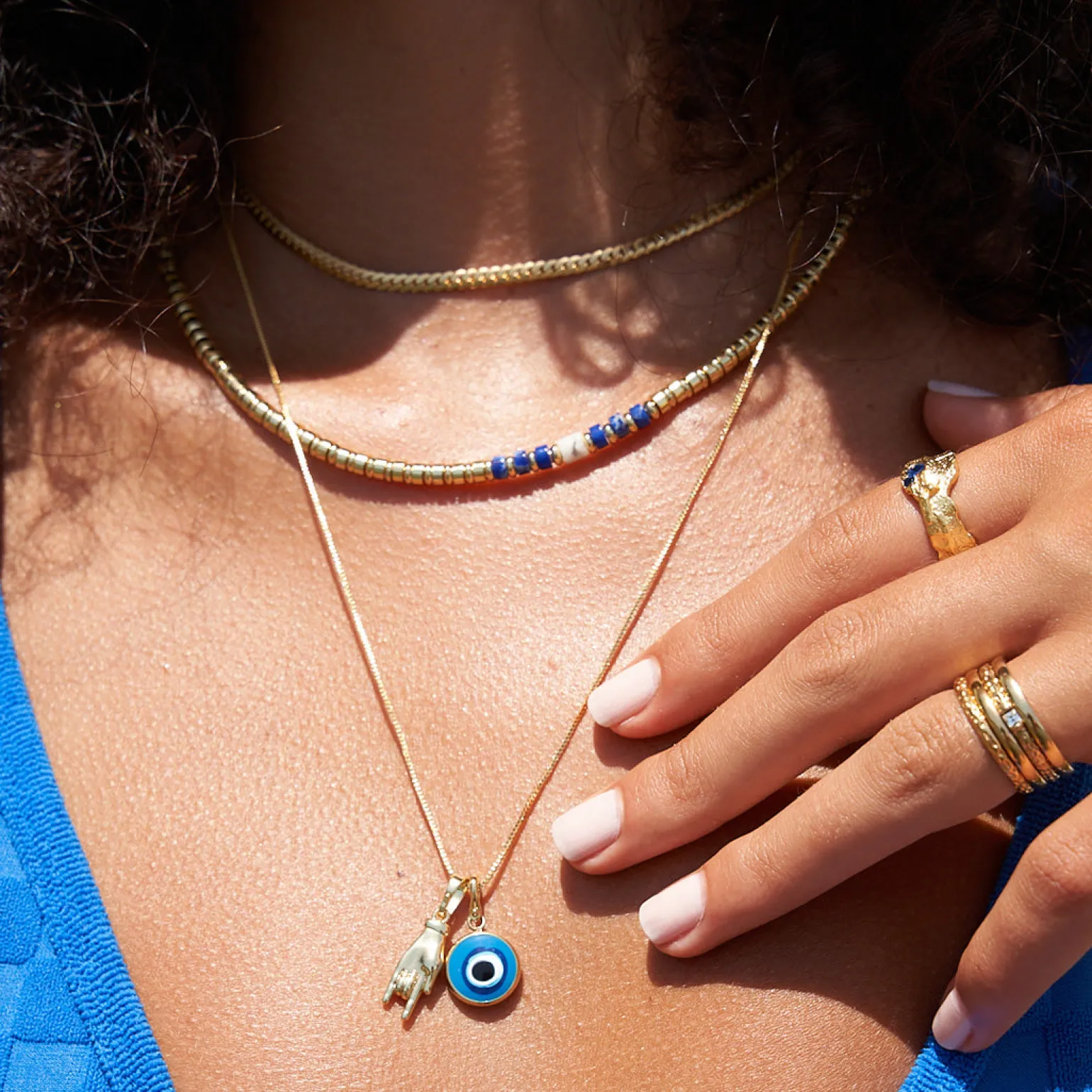 Senses Charm Combo Necklace
