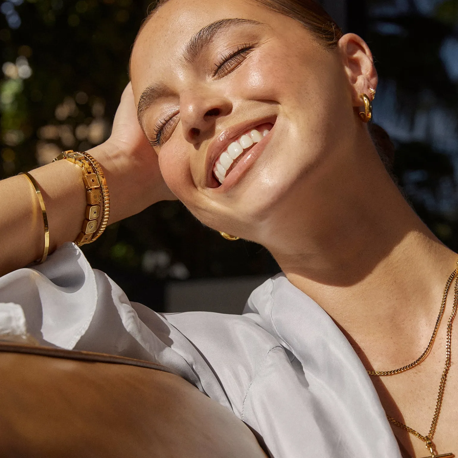 Serrano Gold Earrings
