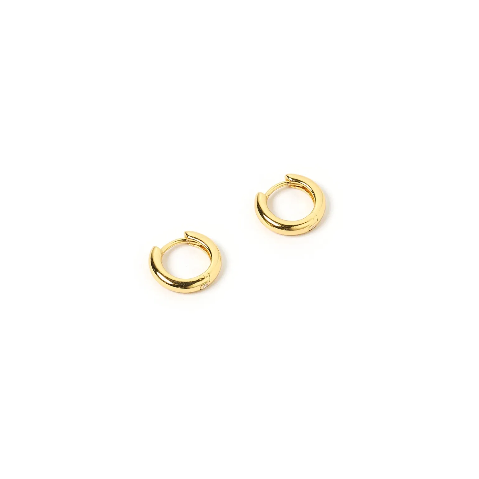 Shia Gold Huggie Earrings