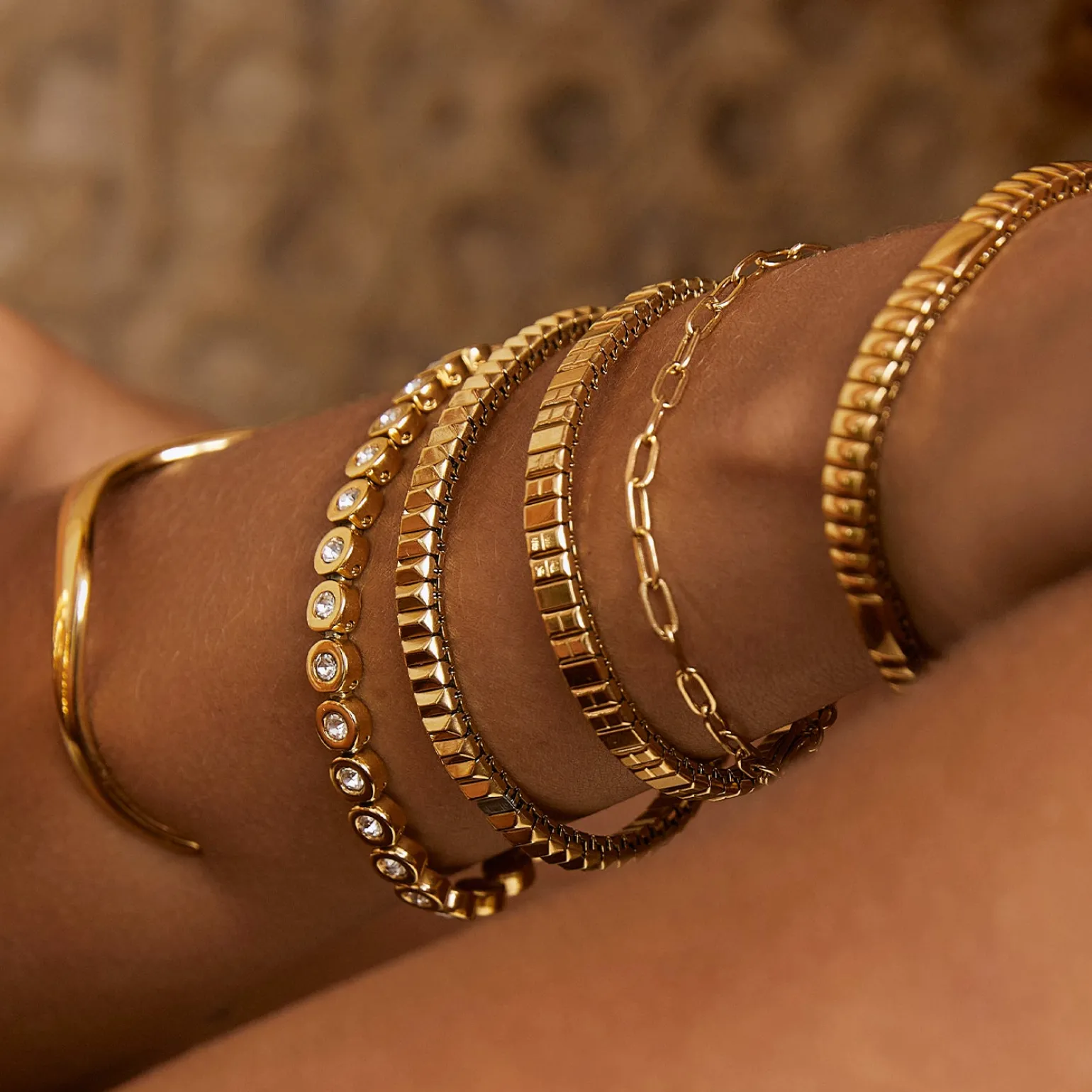 Silas Gold Bracelet