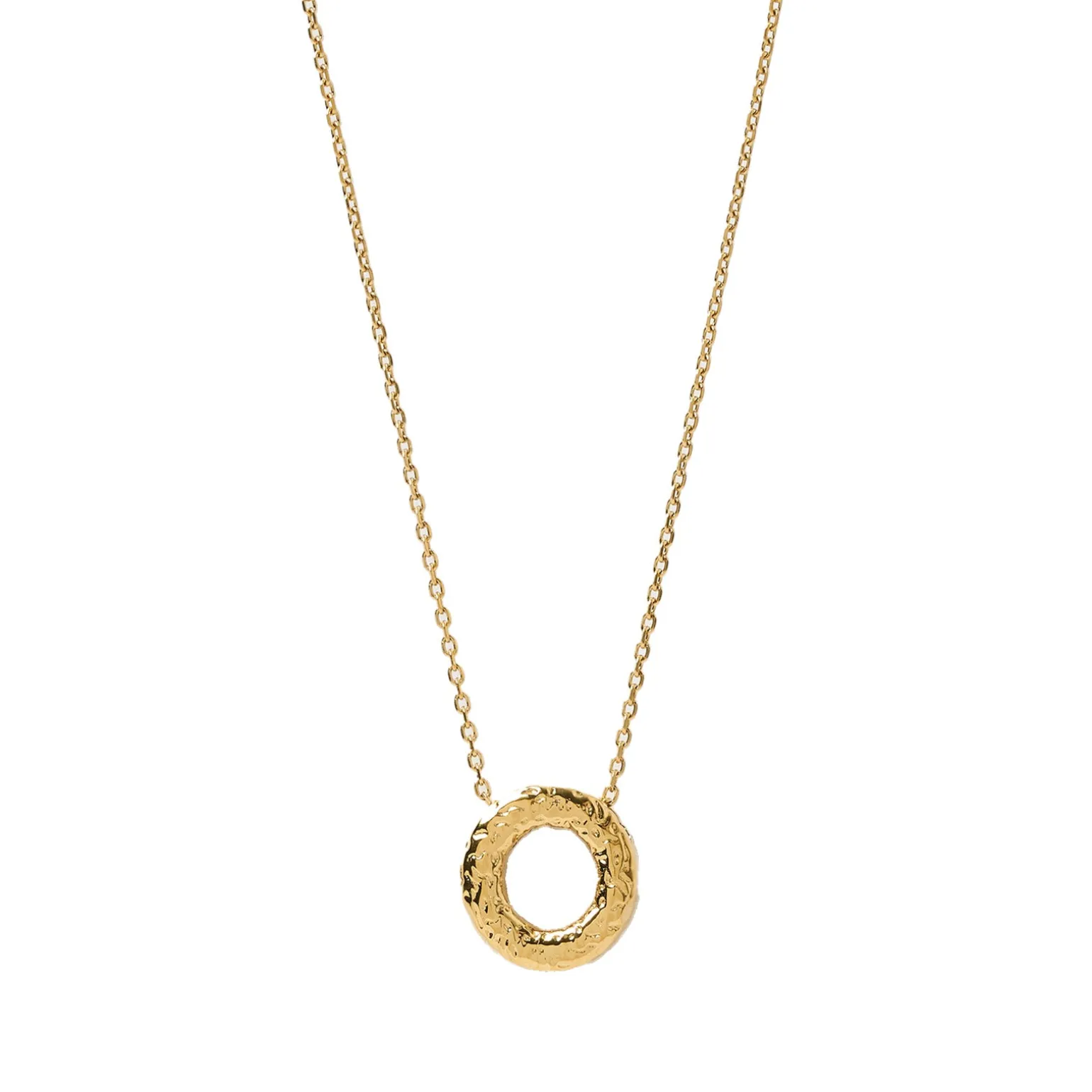 Statement Gold Letter Necklace