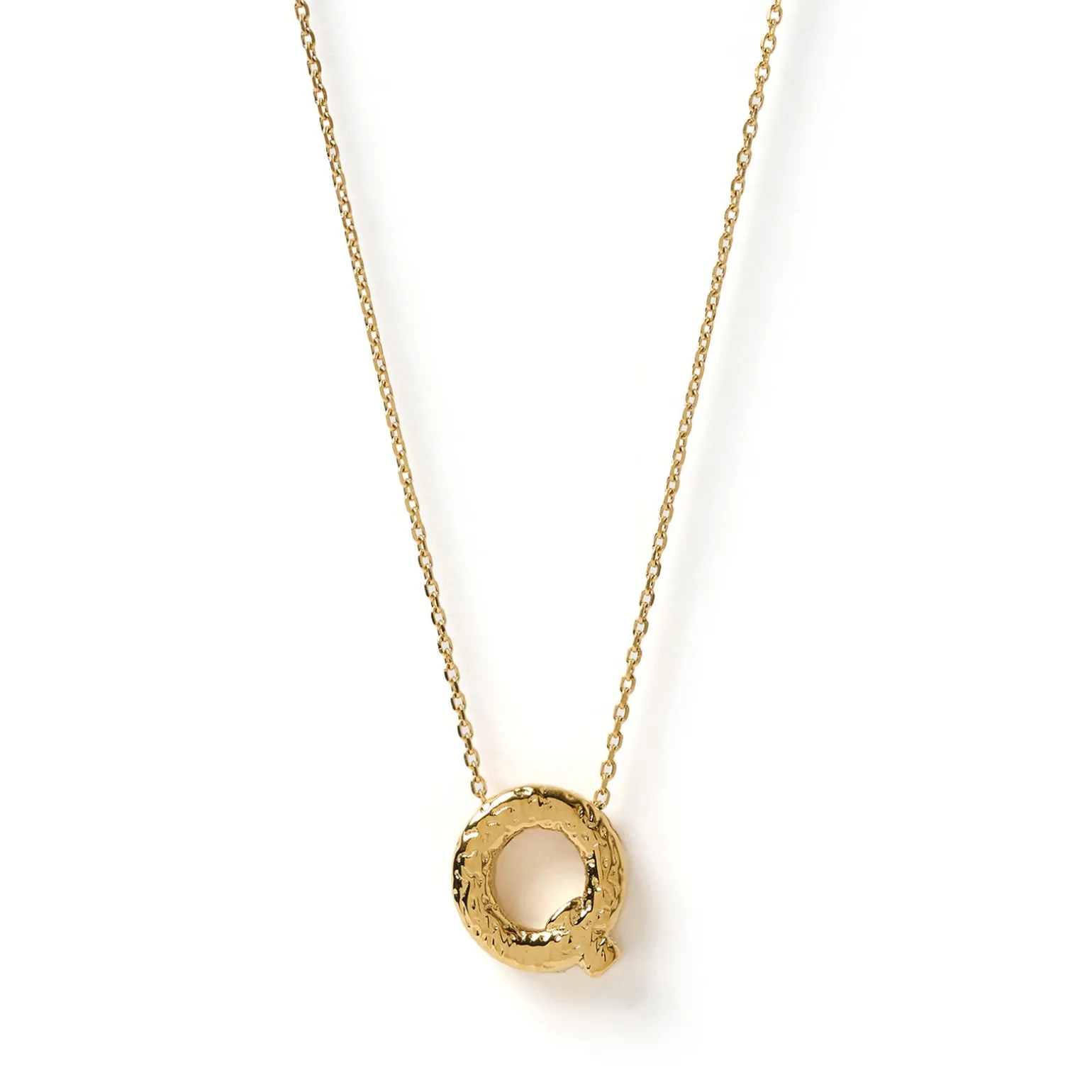 Statement Gold Letter Necklace