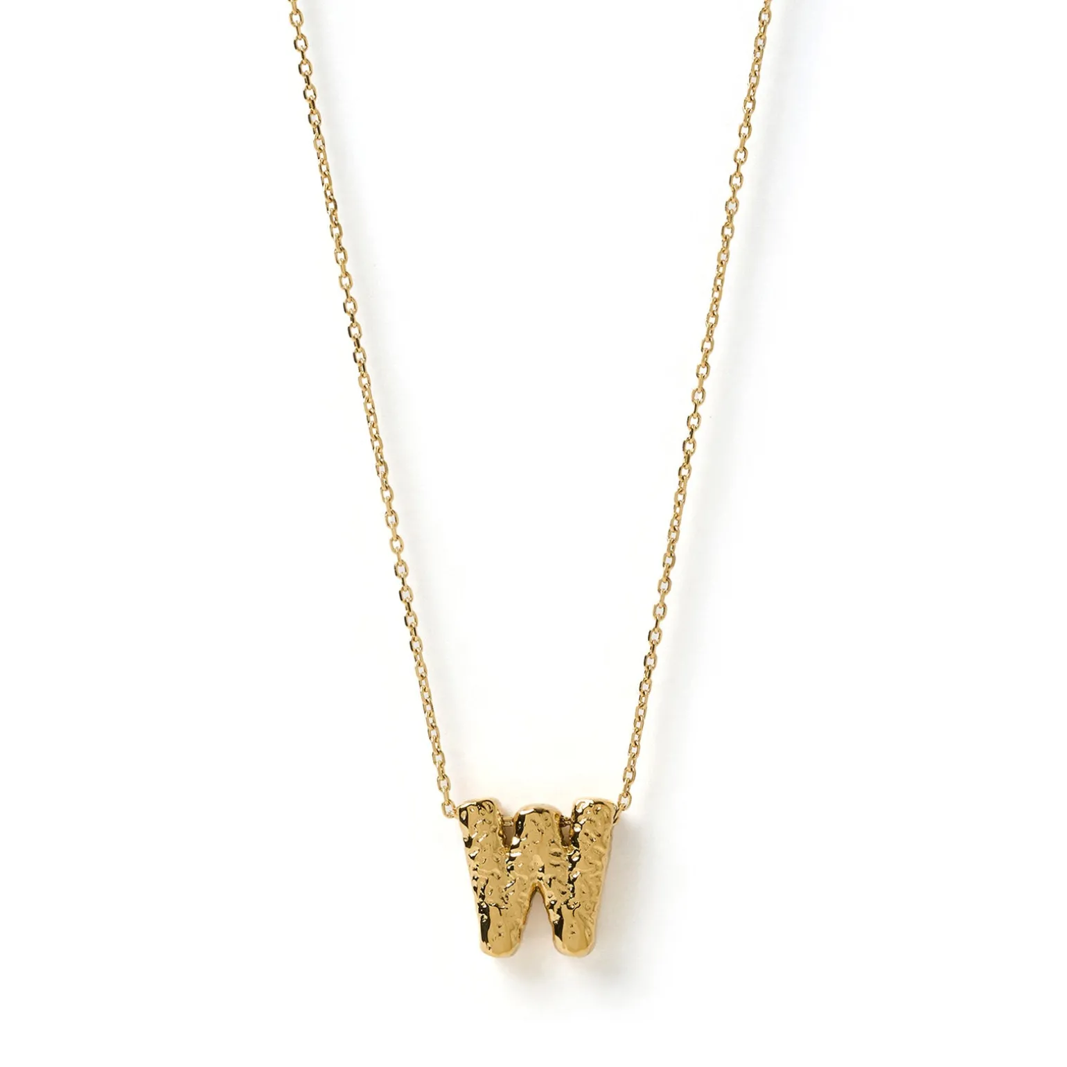 Statement Gold Letter Necklace