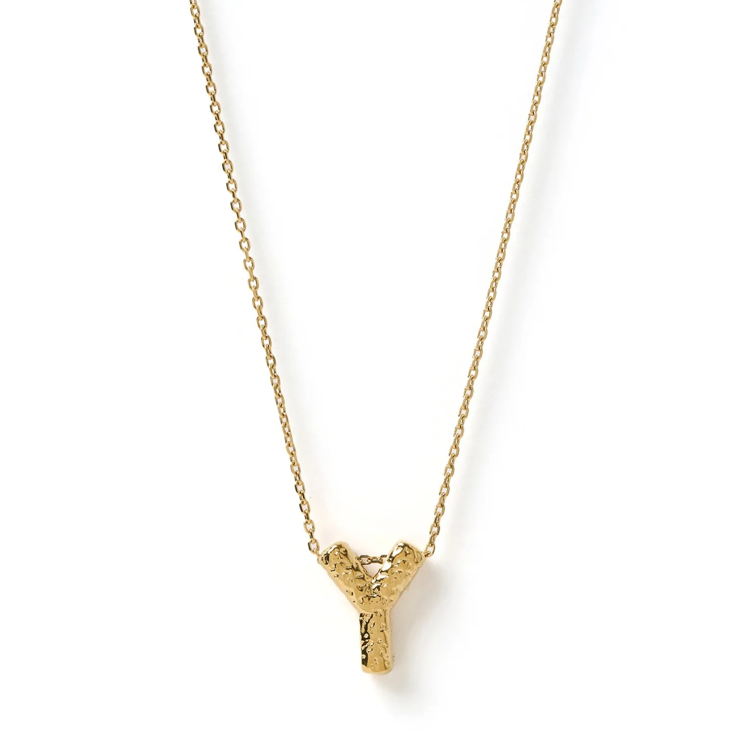 Statement Gold Letter Necklace