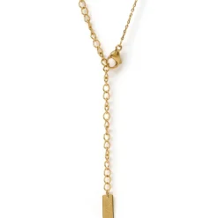 Statement Gold Letter Necklace