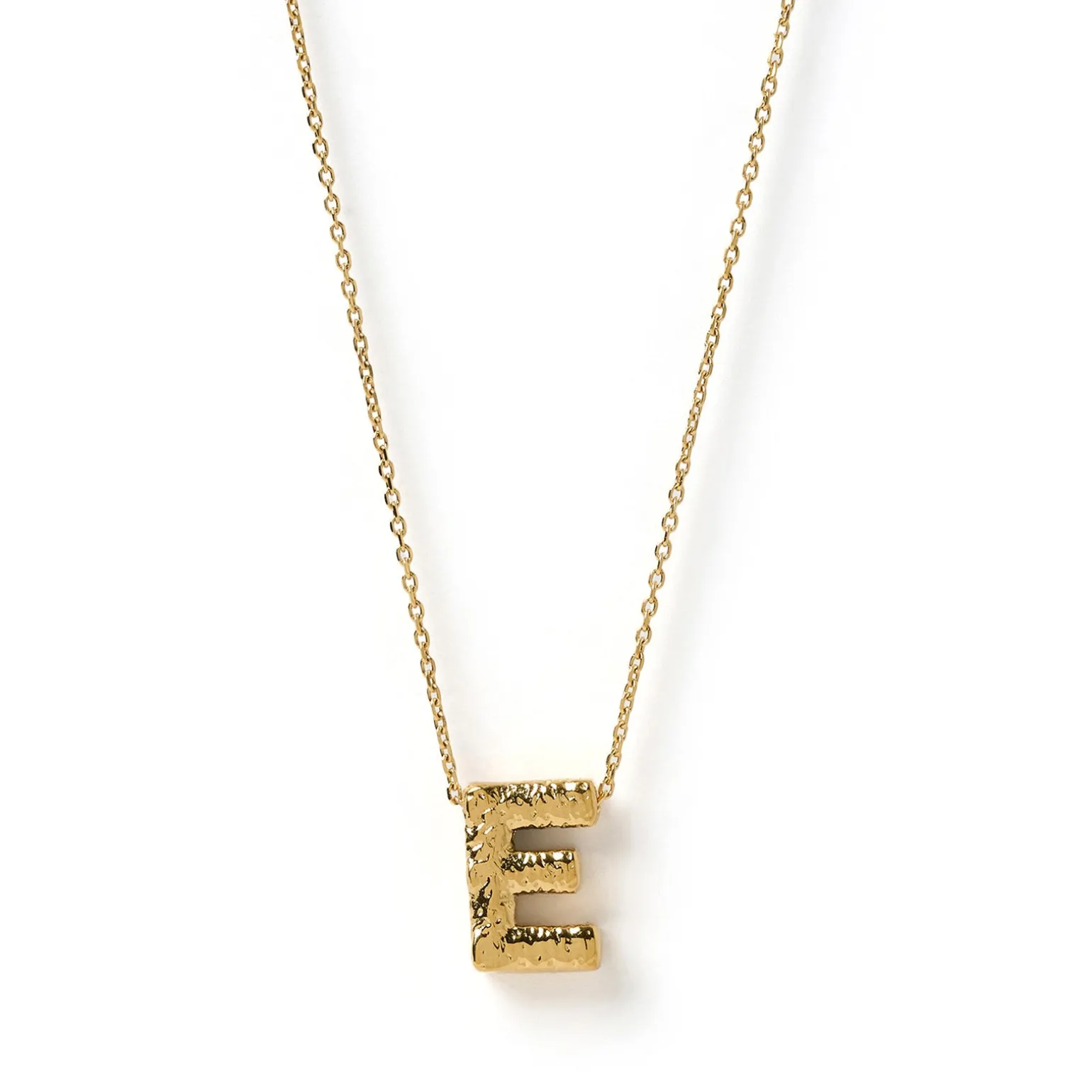 Statement Gold Letter Necklace