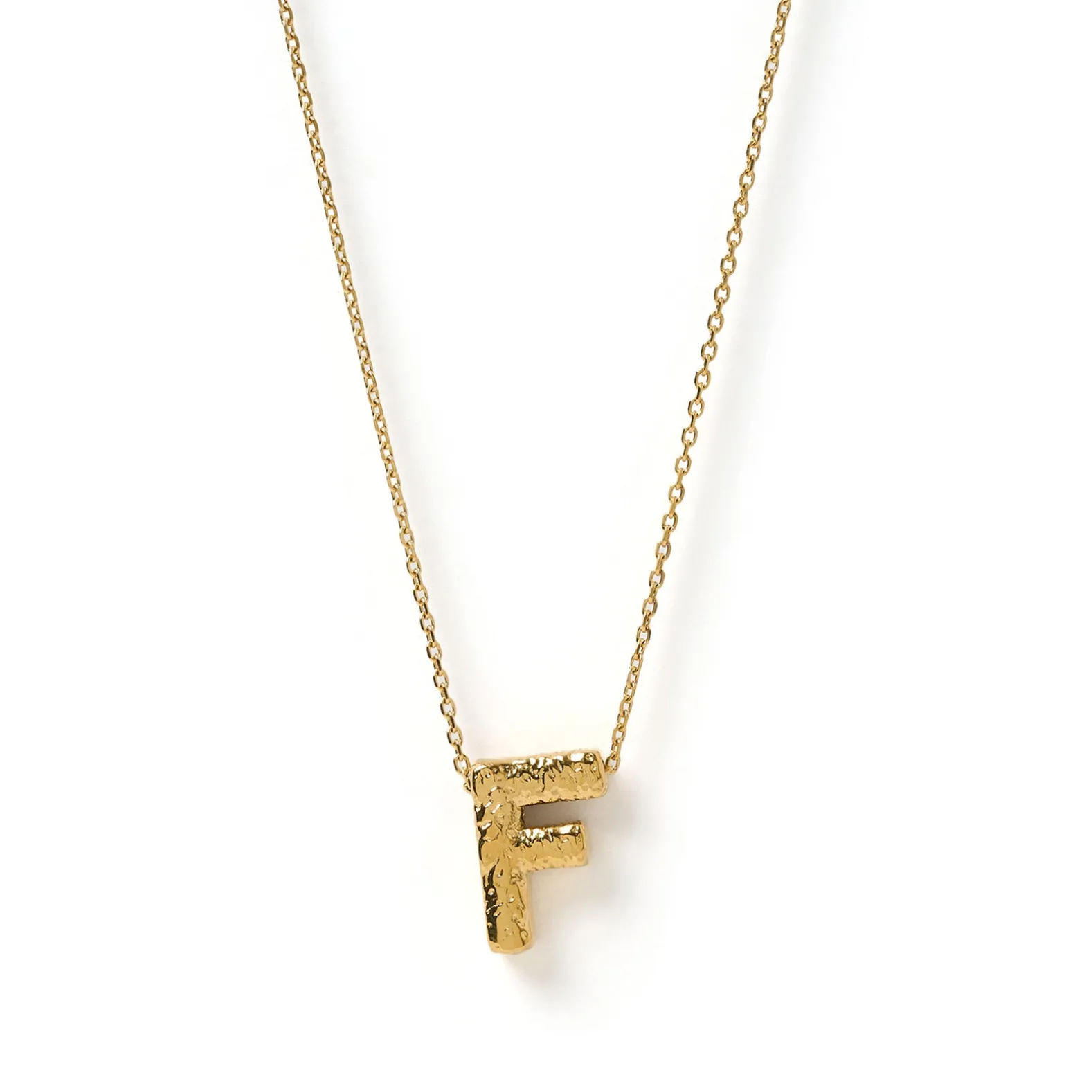 Statement Gold Letter Necklace