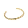 Stevie Gold Cuff Bracelet