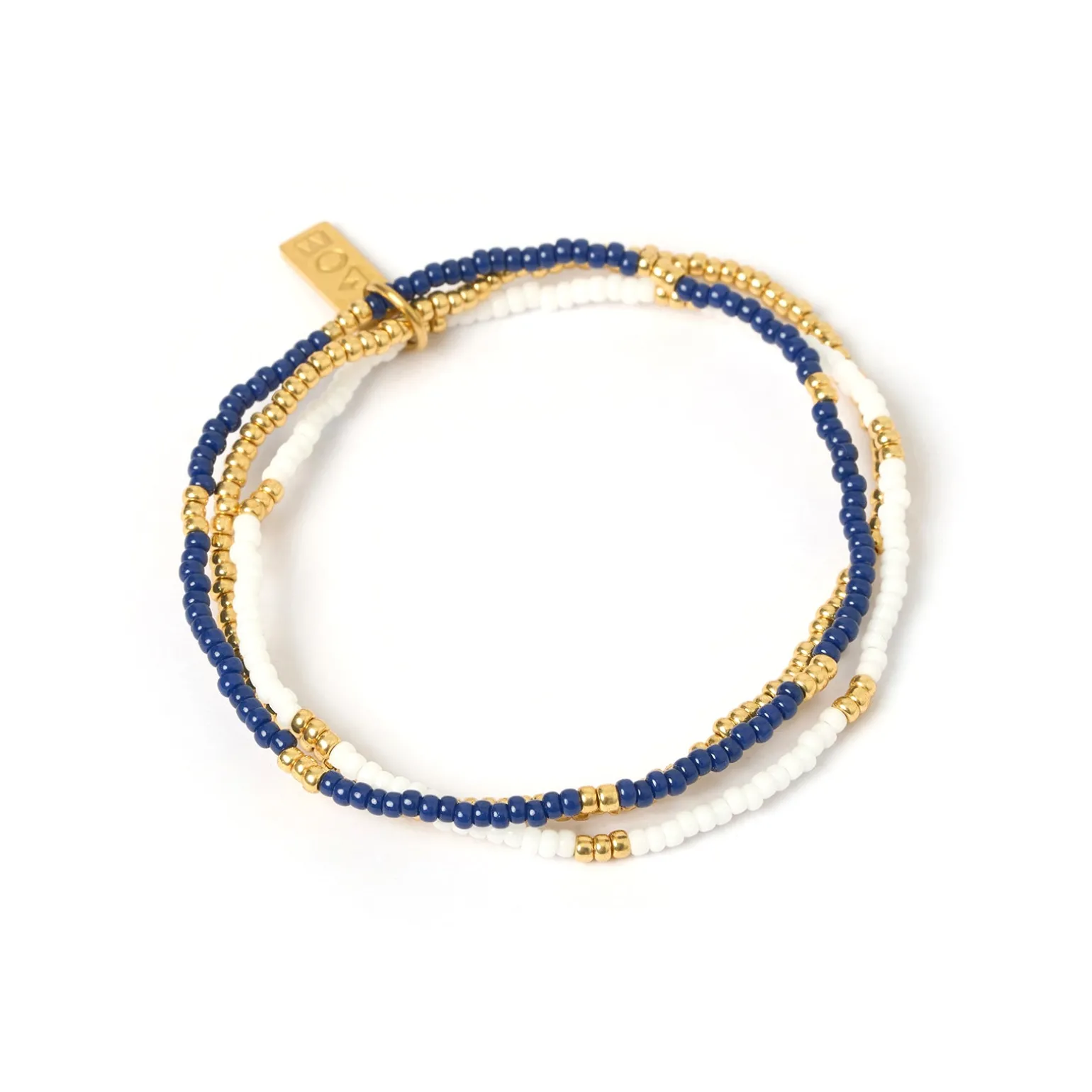 Sunny Bracelet Set - Navy