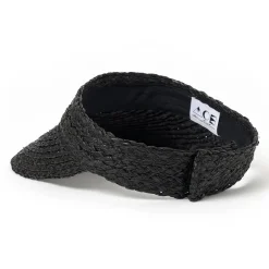 Sunray Roll Up Sun Visor - Black