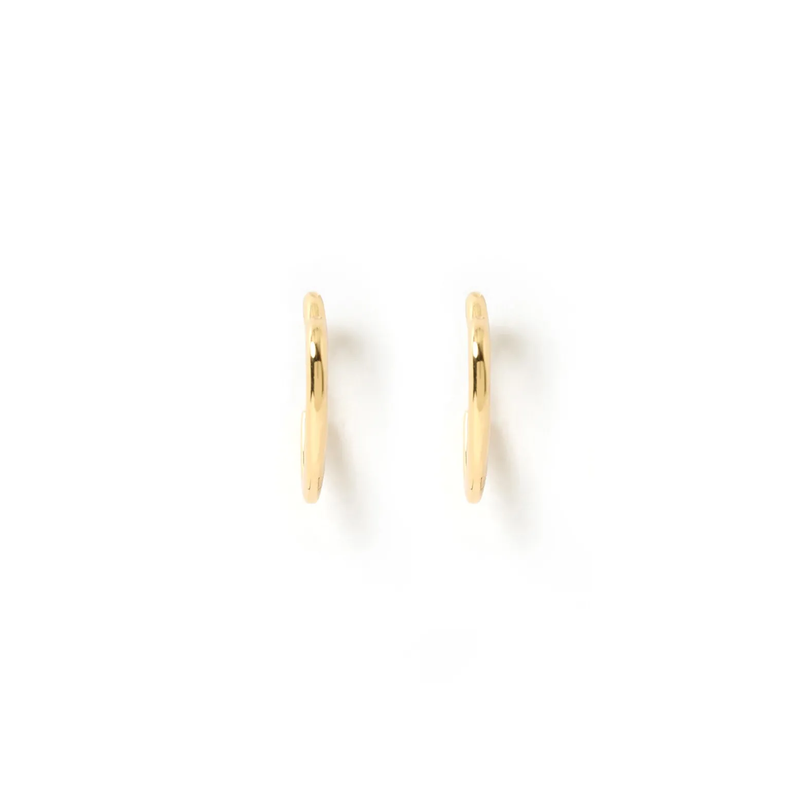 Sweetheart Gold Earrings - Large