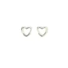 Sweetheart Silver Earrings - Small