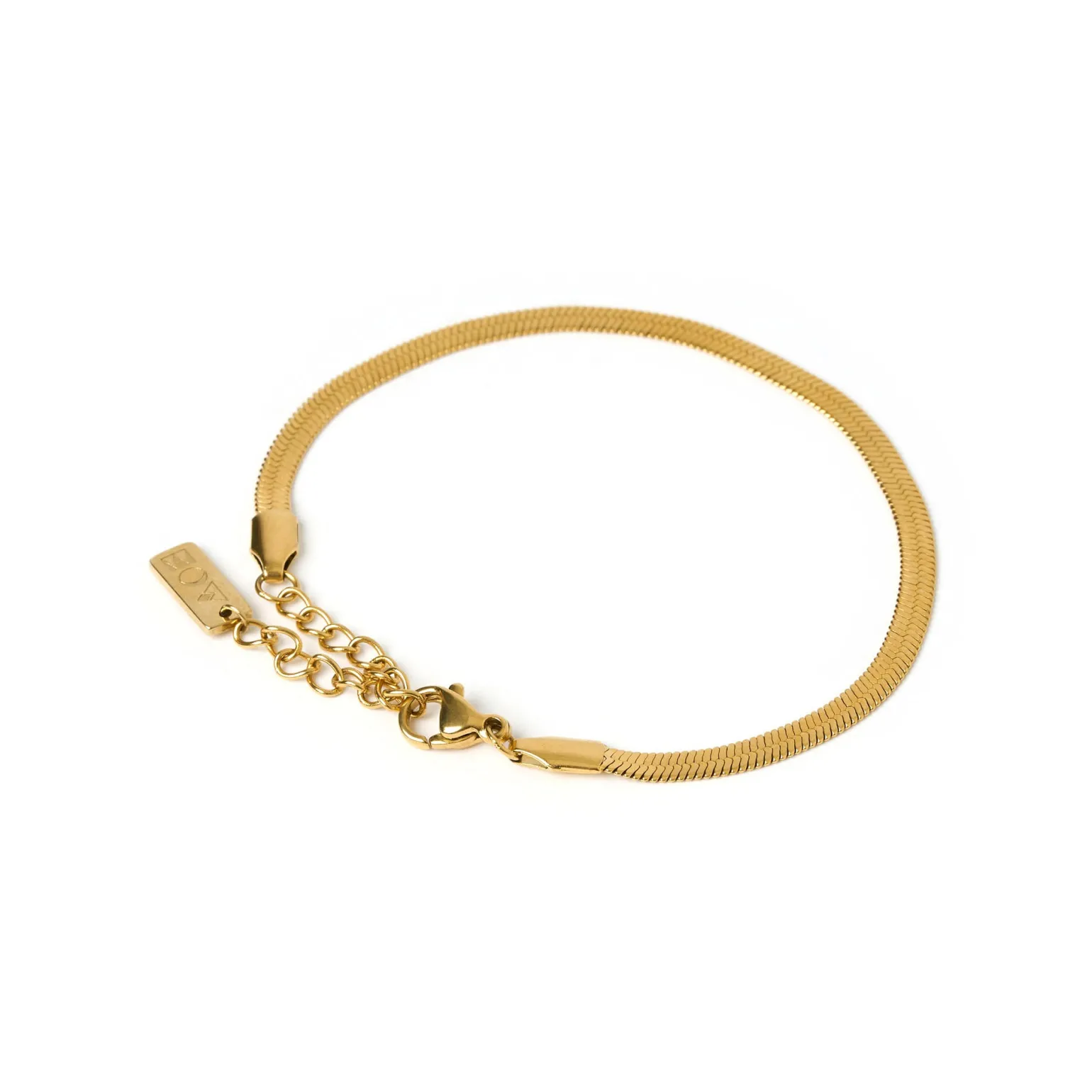Sylvia Gold Snake Chain Bracelet