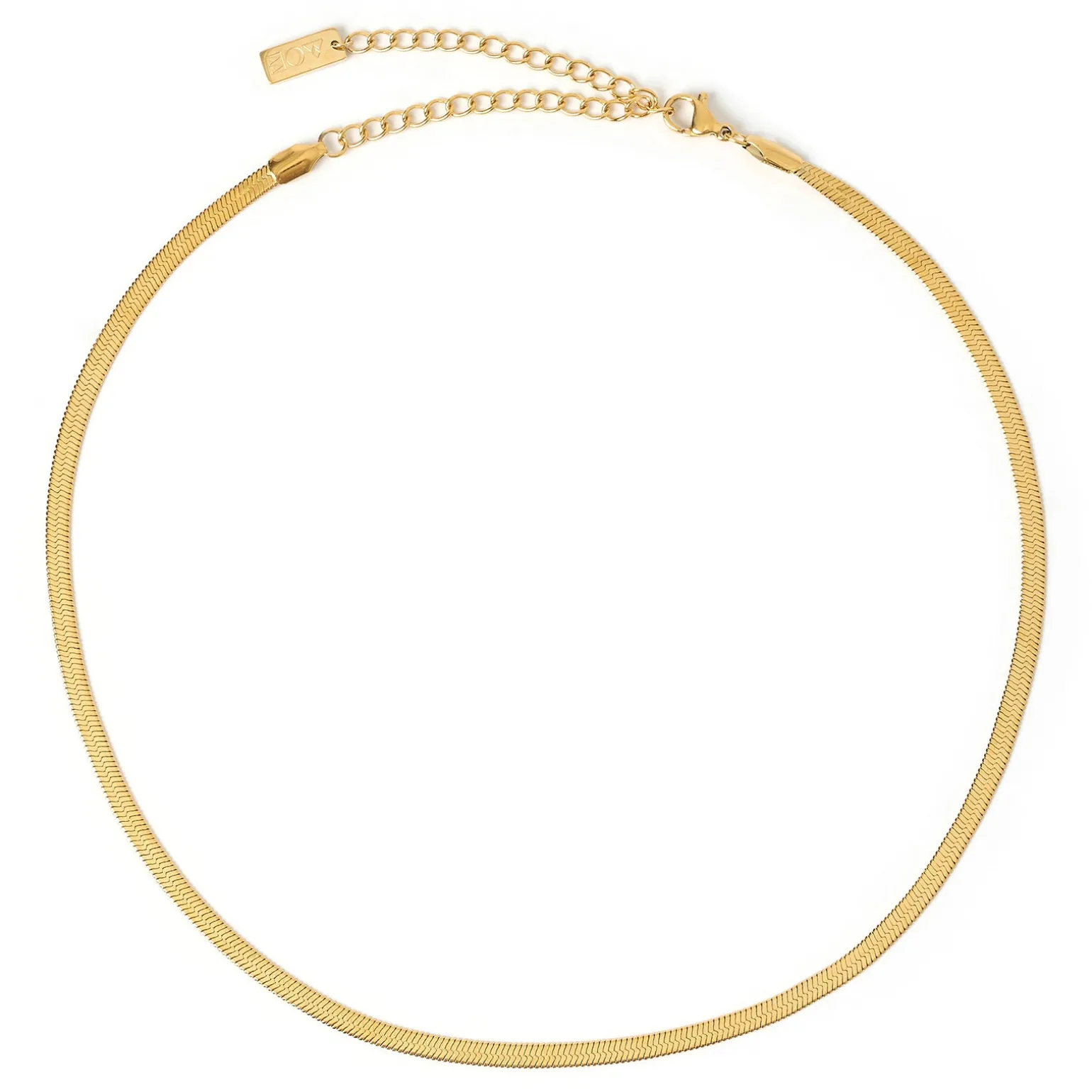 Sylvia Gold Snake Chain Necklace