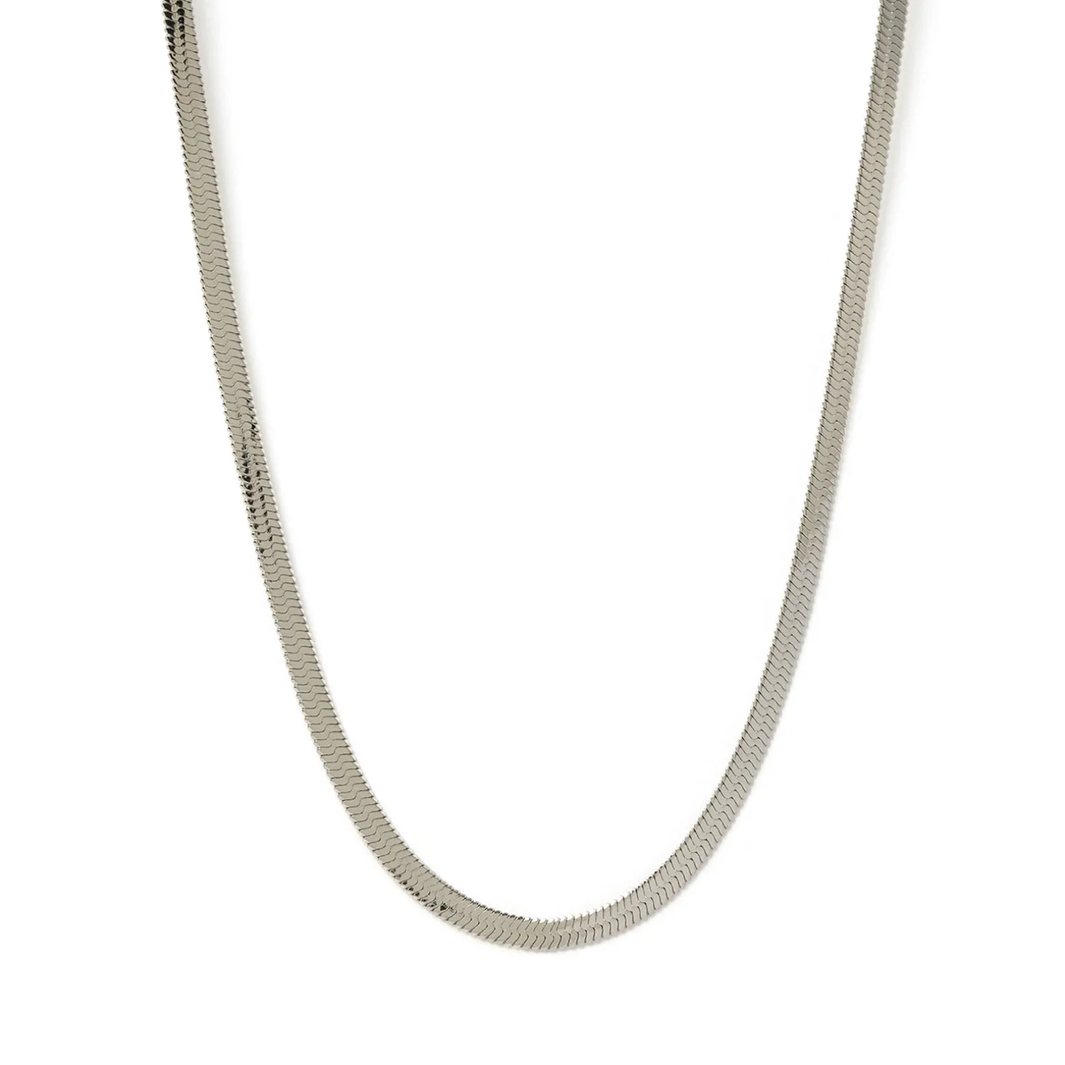 Sylvia Silver Snake Chain Necklace