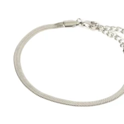 Sylvia Silver Snake Chain Bracelet