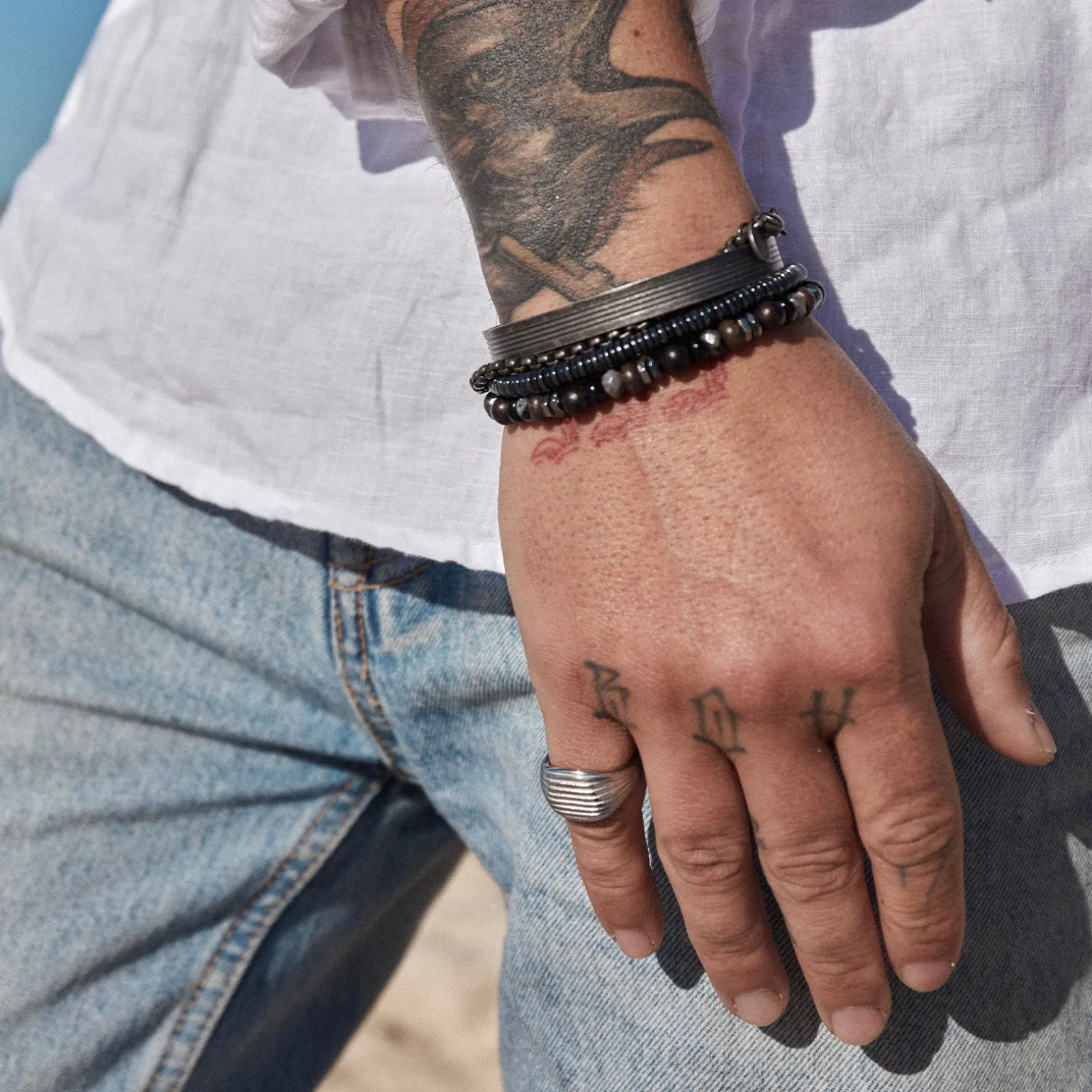 Tasman Cuff Bracelet - Black