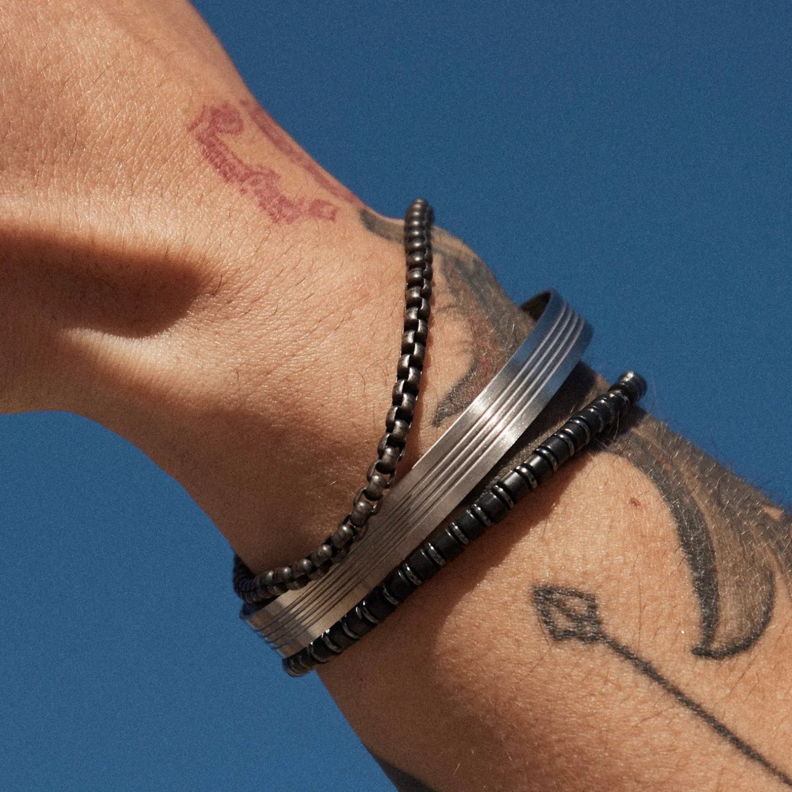 Tasman Cuff Bracelet - Silver