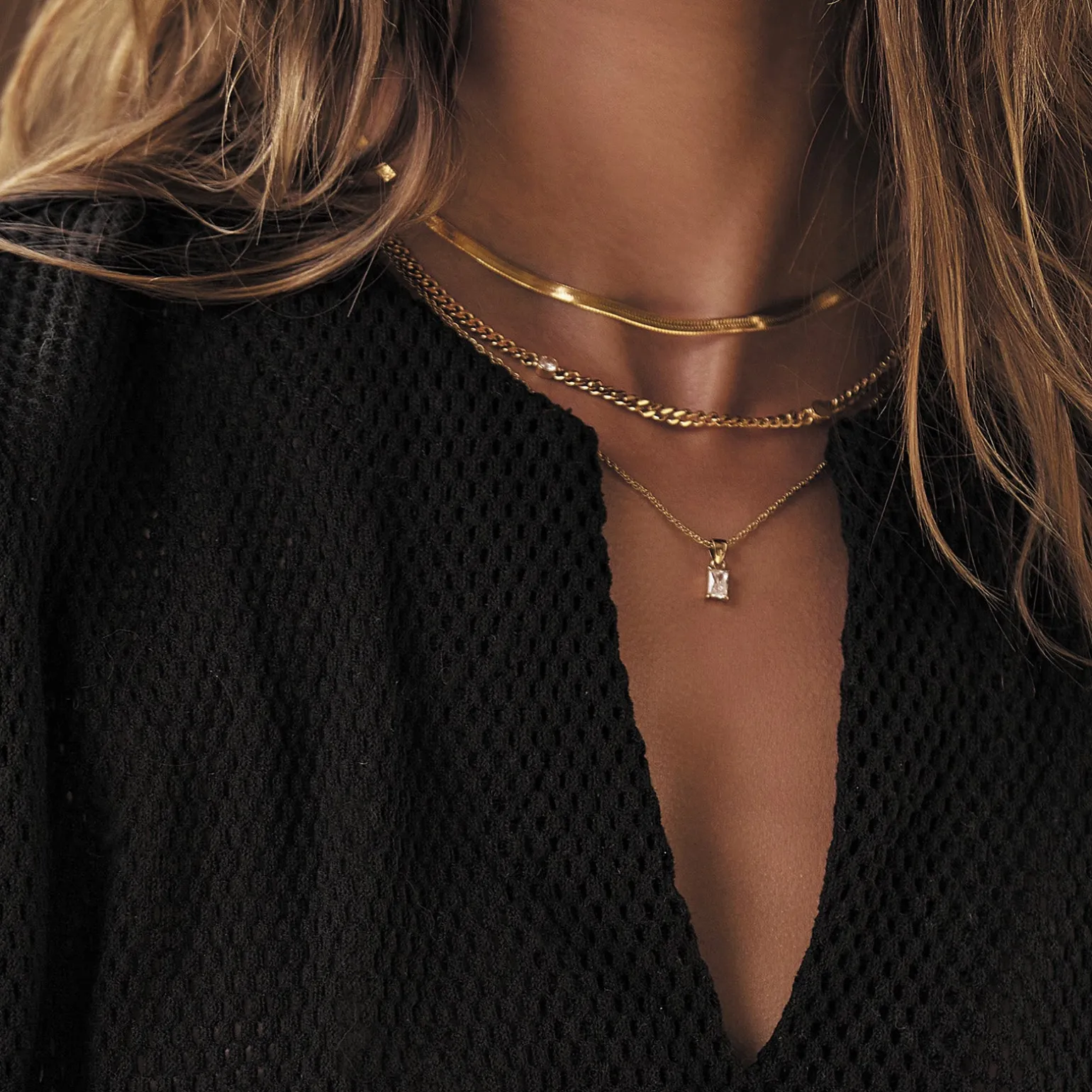 Taye Gold Necklace