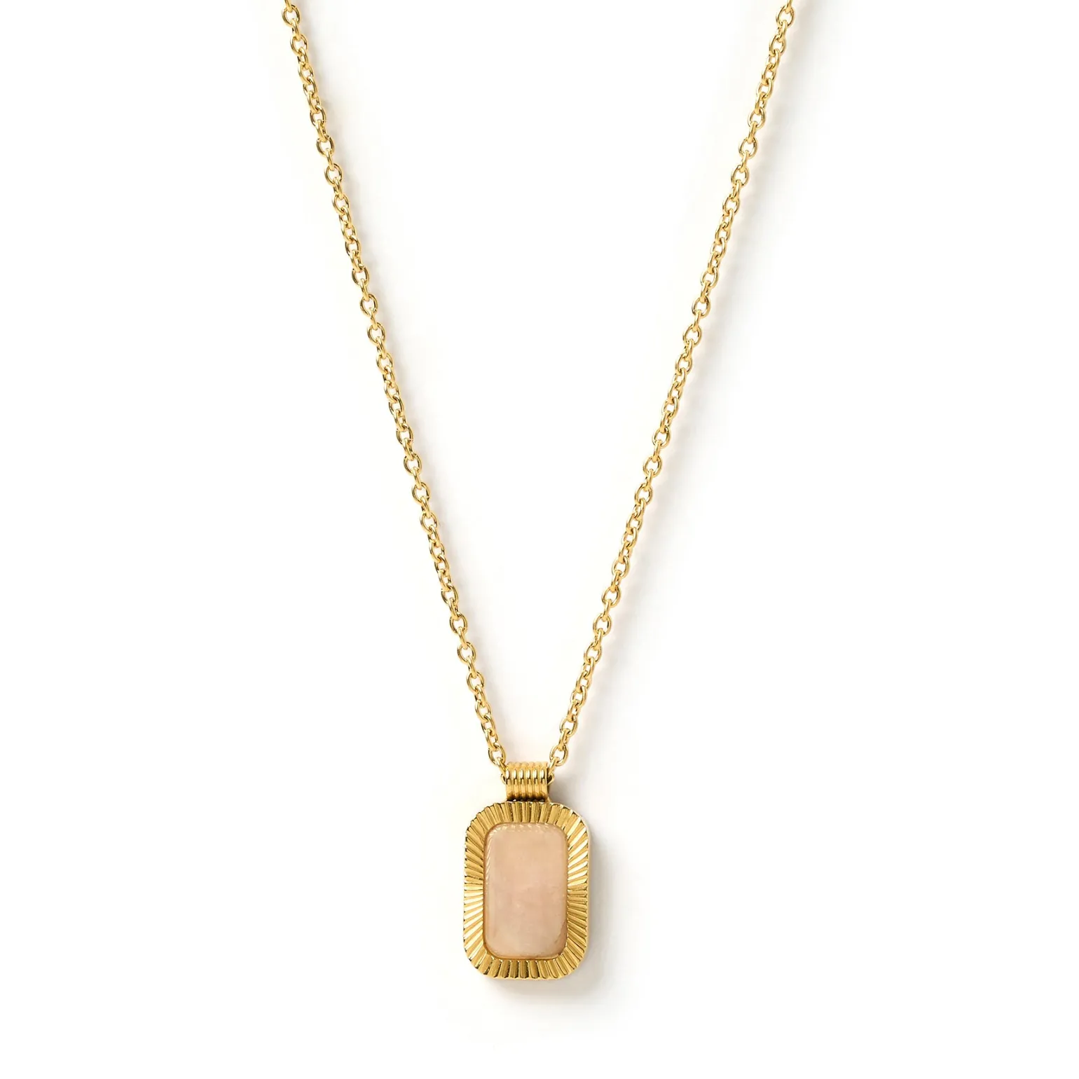 Teo Gold Necklace - Rose