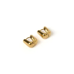 Tess Gold Hoop Earrings