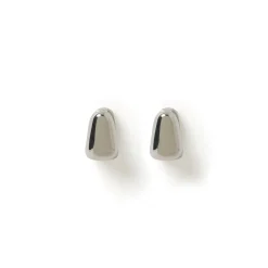 Tess Silver Hoop Earrings