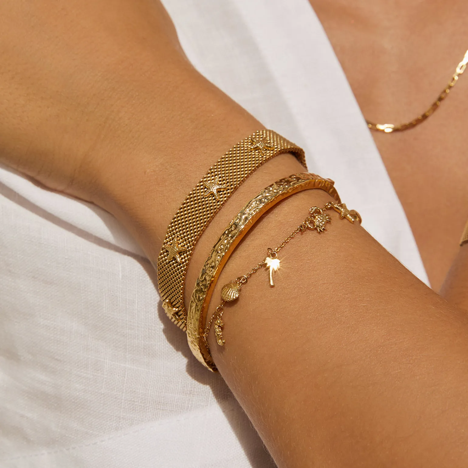 Tina Gold Bracelet