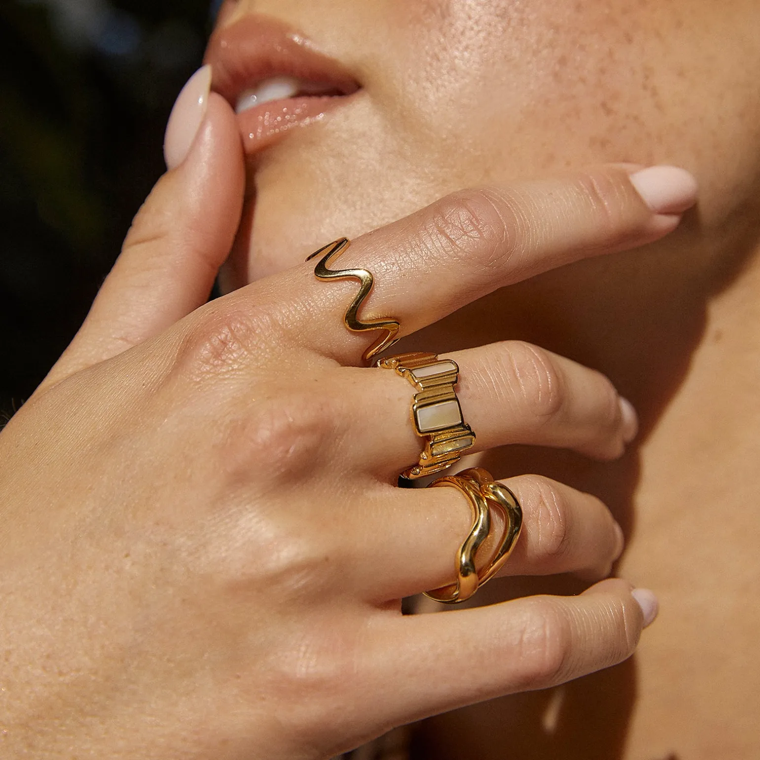 Valerie Gold Ring
