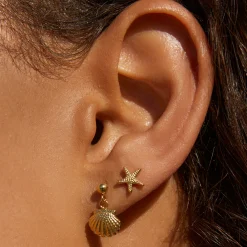 Venus Gold Earrings