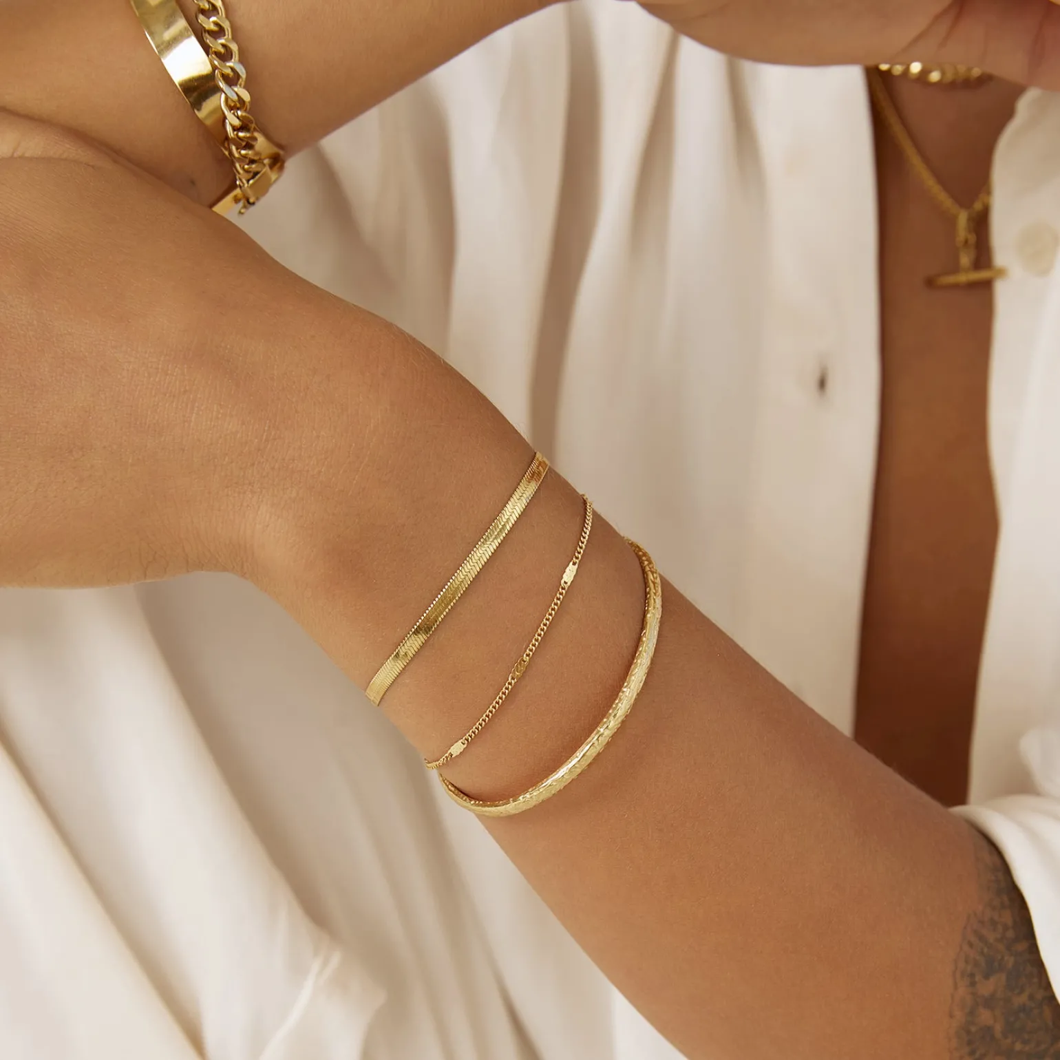 Willa Gold Chain Bracelet
