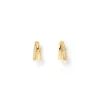 Winnie Gold Huggie Earrings