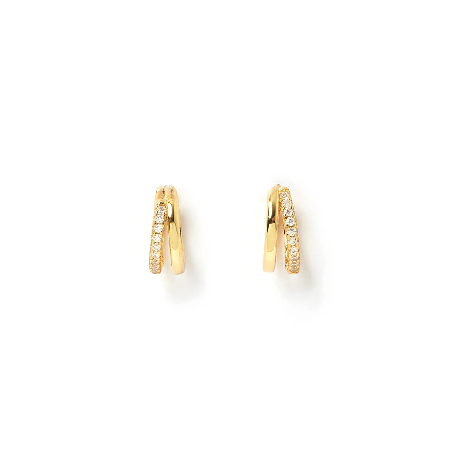 Winnie Gold Huggie Earrings
