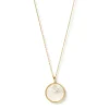 Zodiac Pearl Charm Necklace